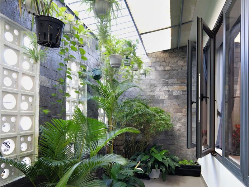 mẹo thiết kế giếng trời trong nhà