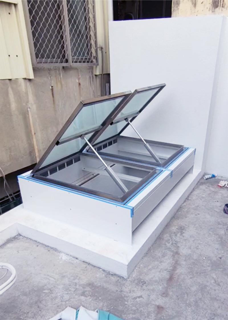 cách lấy ánh sáng cho nhà ống