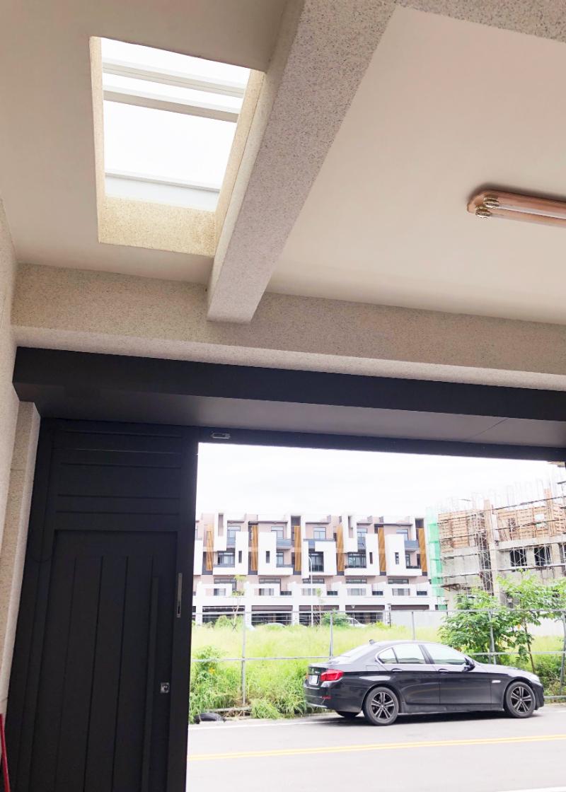 giếng trời sau bếp