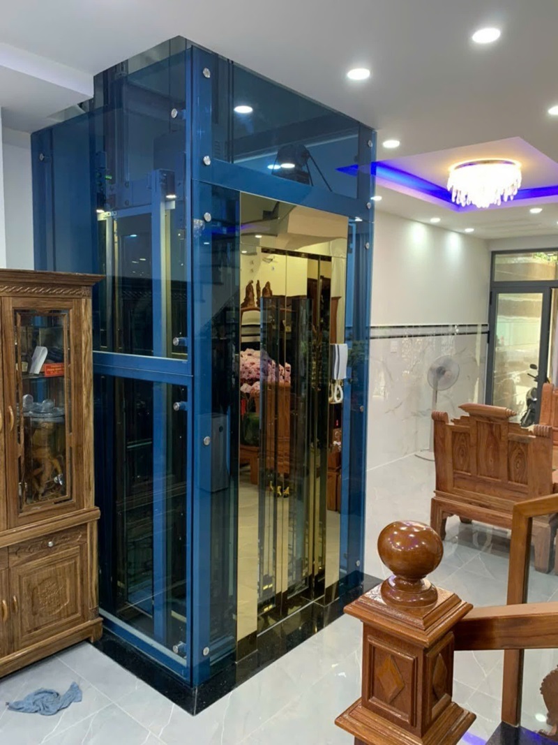 giải pháp thông gió cho thang máy lồng kính